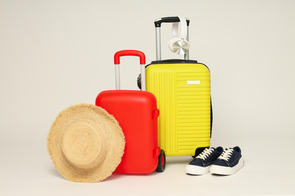 Luggage baggage for summer travel